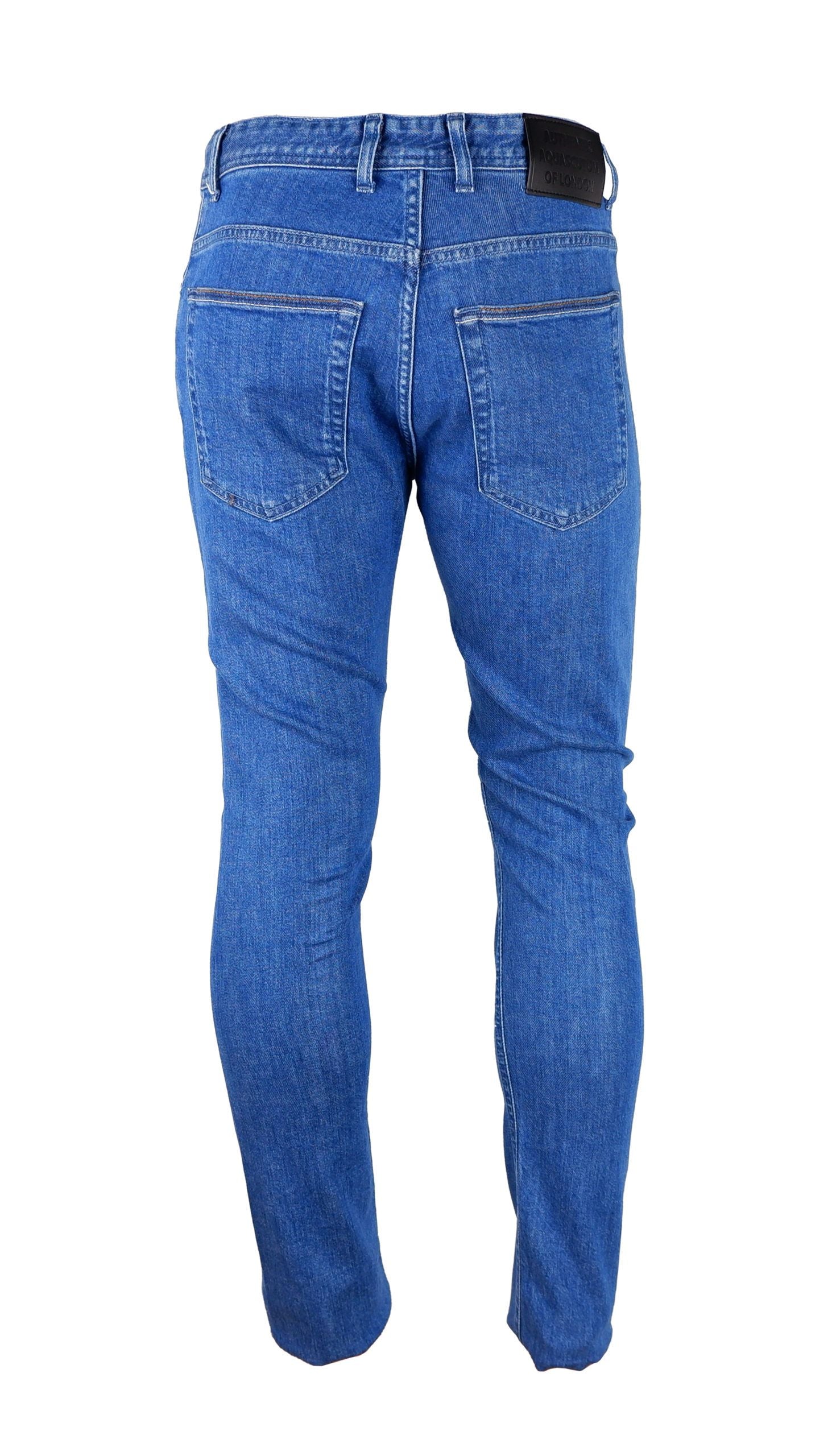 Aquascutum Blue Cotton Jeans Denim