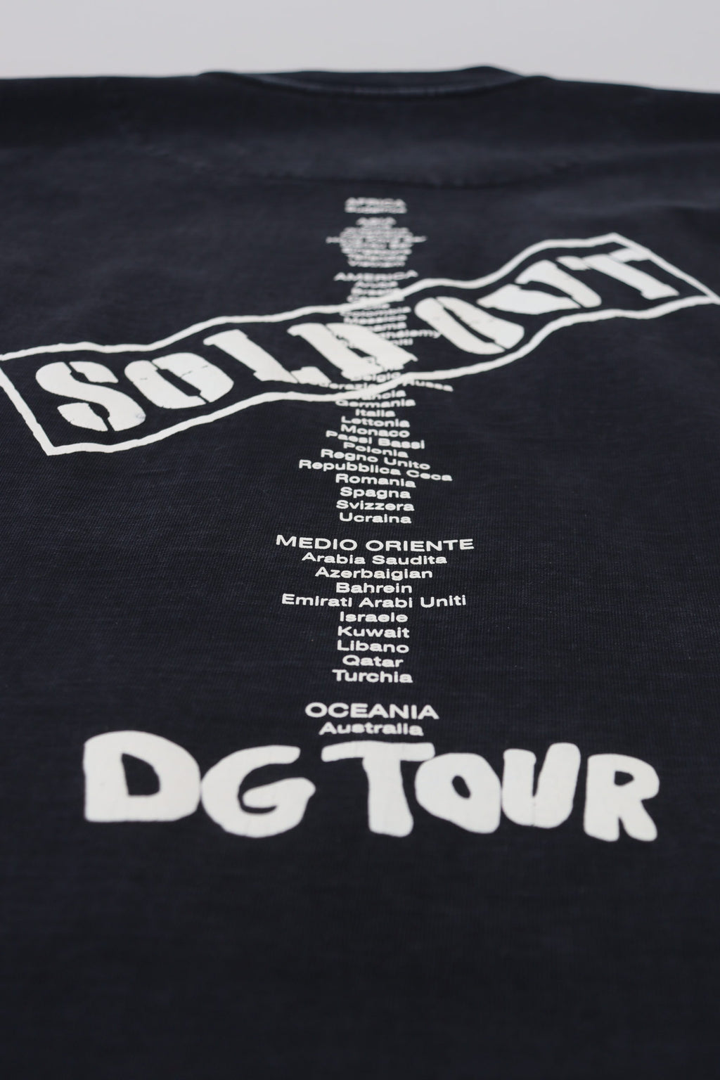 Dolce & Gabbana Black D&G Fashion Round Neck Cotton T-shirt