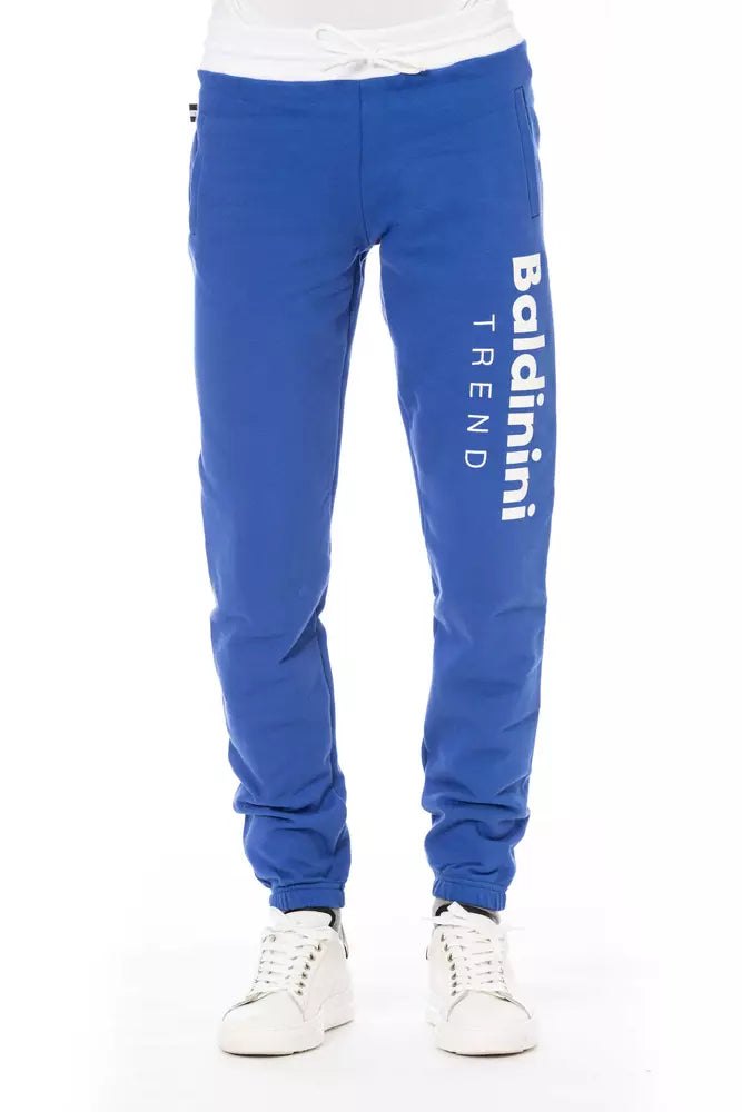 Baldinini Trend Blue Cotton Pant