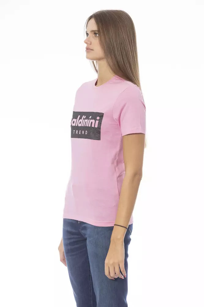 Baldinini Trend Multicolor Cotton T-Shirt
