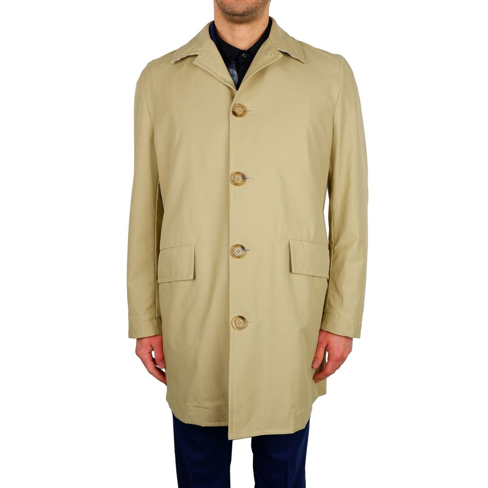 Aquascutum Beige Cotton Trench Coat