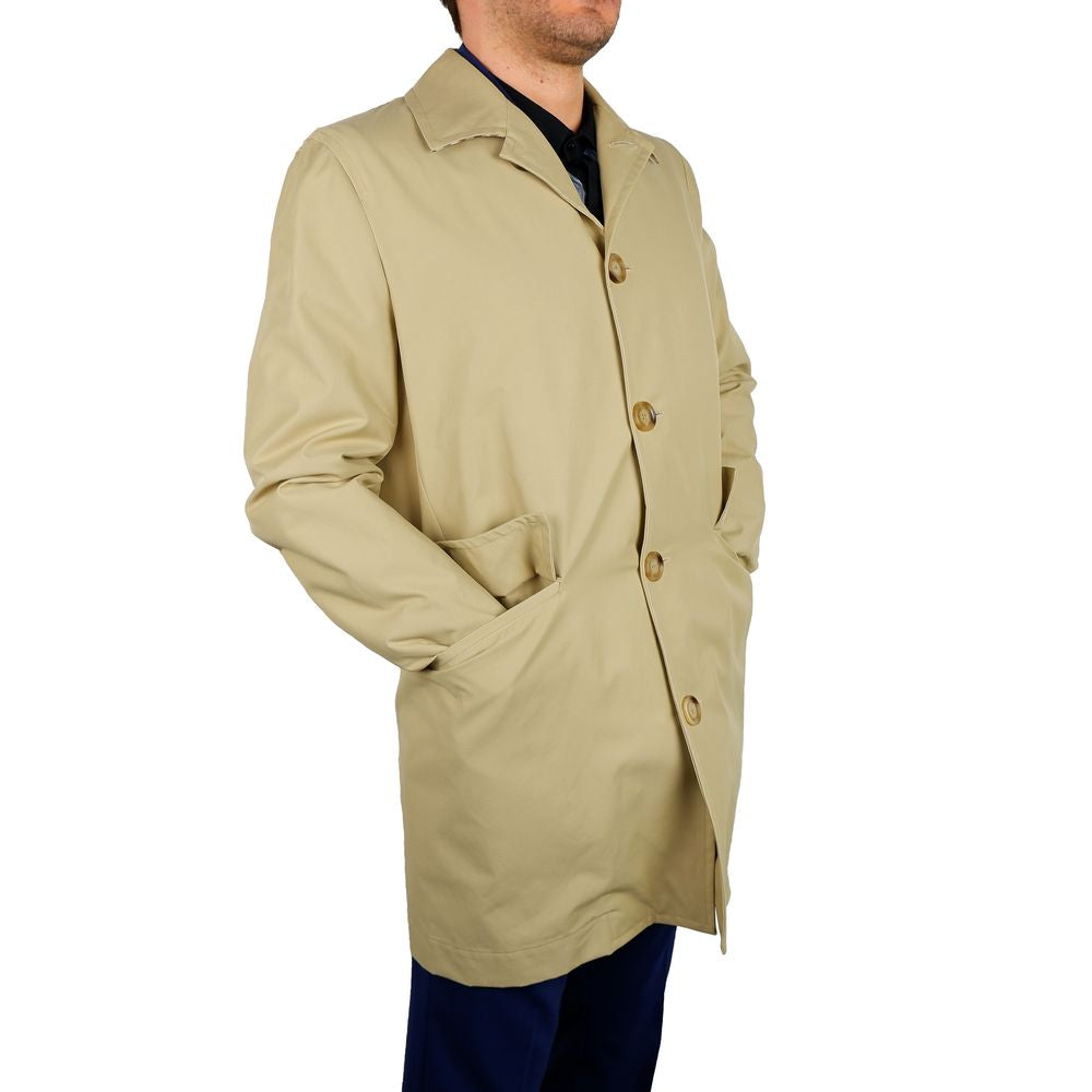 Aquascutum Beige Cotton Trench Coat