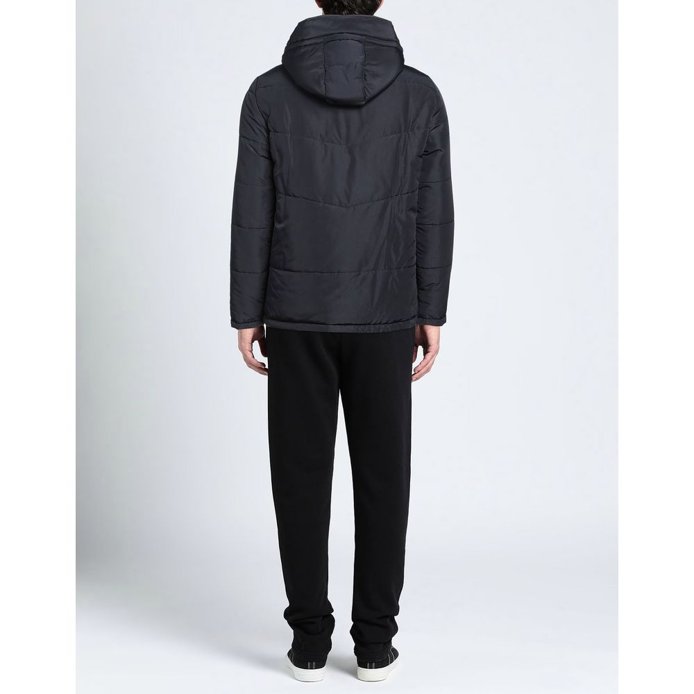 Aquascutum Blue Polyamide Men's Jacket