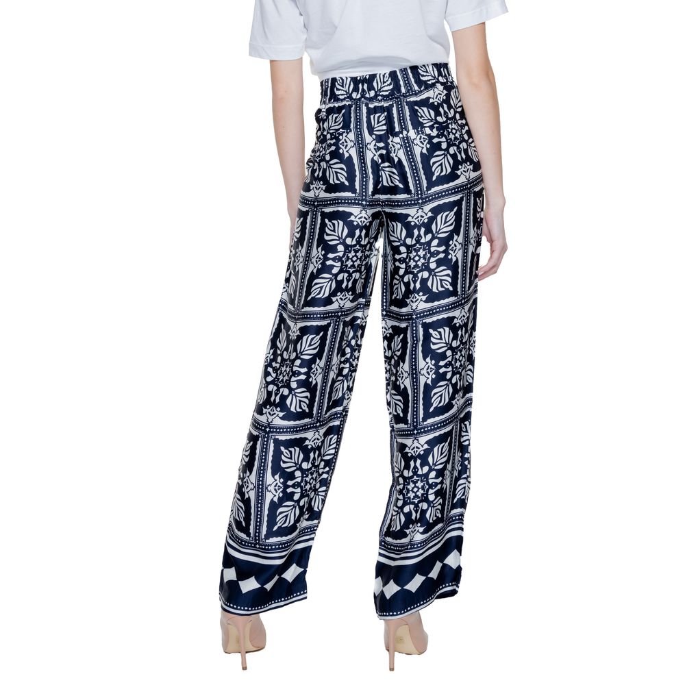 Street One Blue Viscose Pant