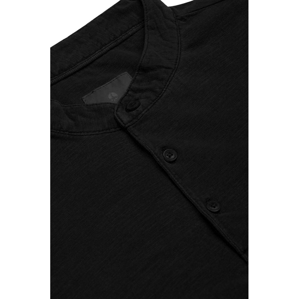 AT.P.CO Black Cotton Men's T-Shirt