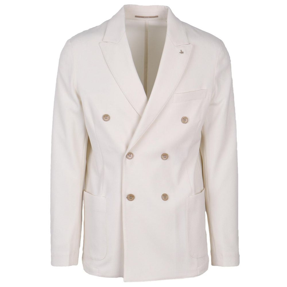 AT.P.CO White Polyester Men's Jacket