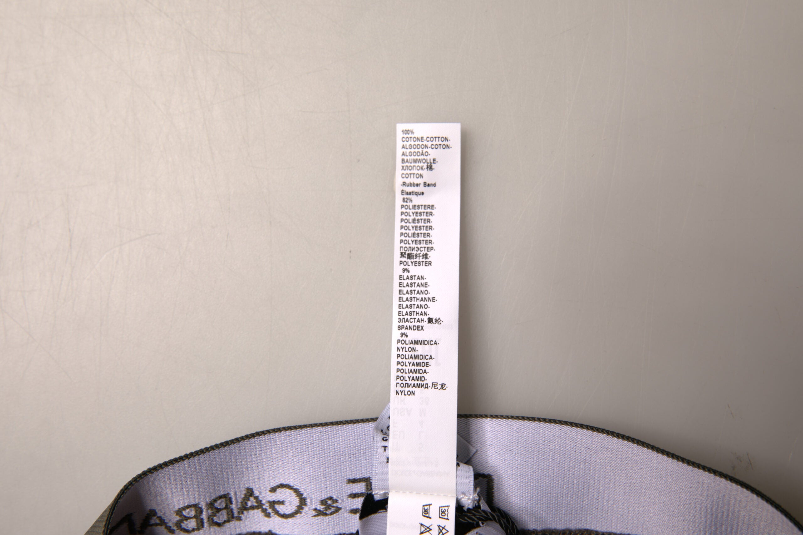 Gray Cotton Men Mid Slip Brief Underwear