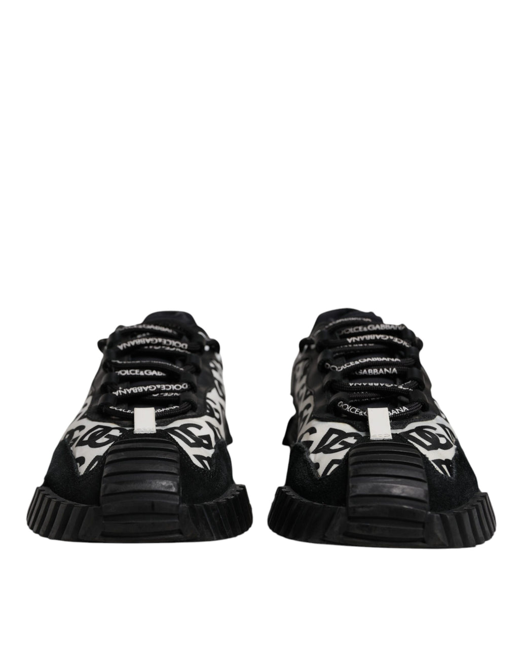Black Logo Lace Up Low Top NS1 Sneakers Shoes