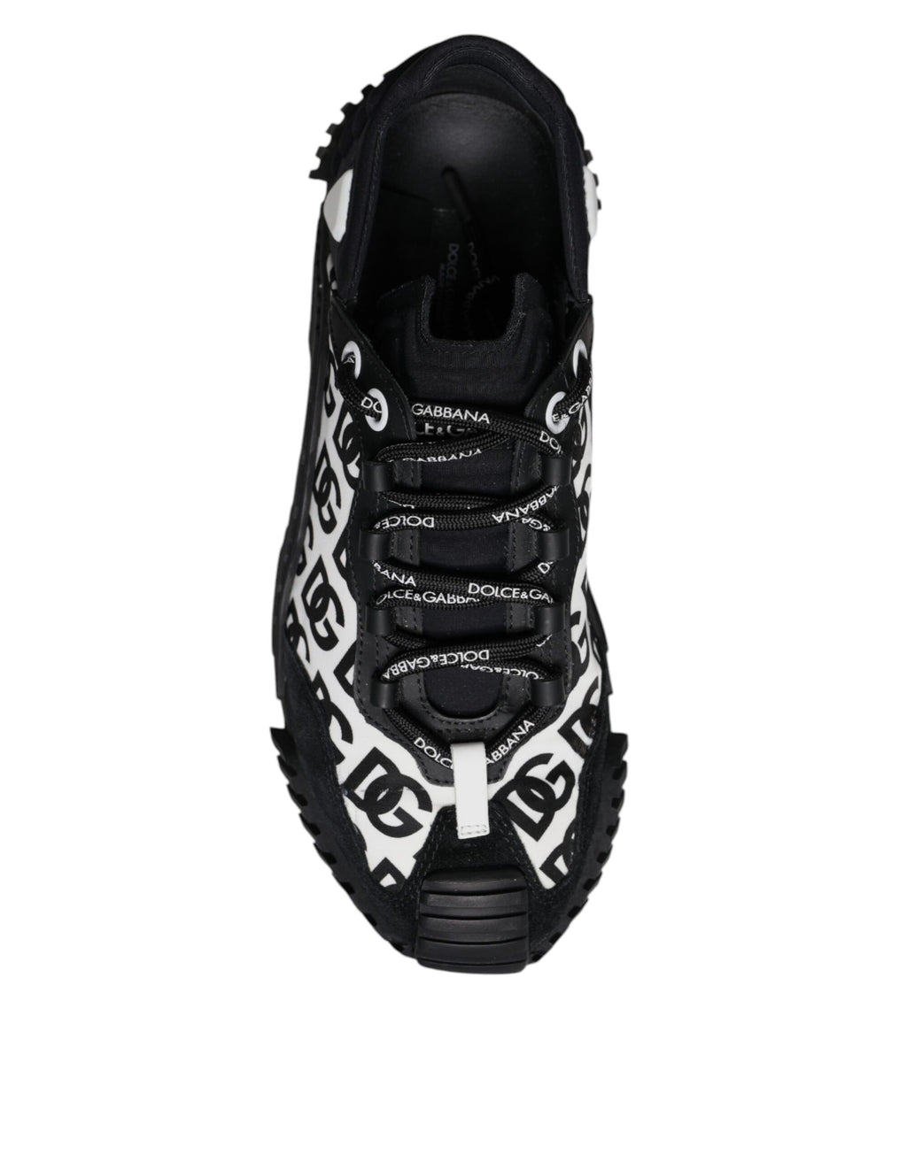 Black Logo Lace Up Low Top NS1 Sneakers Shoes