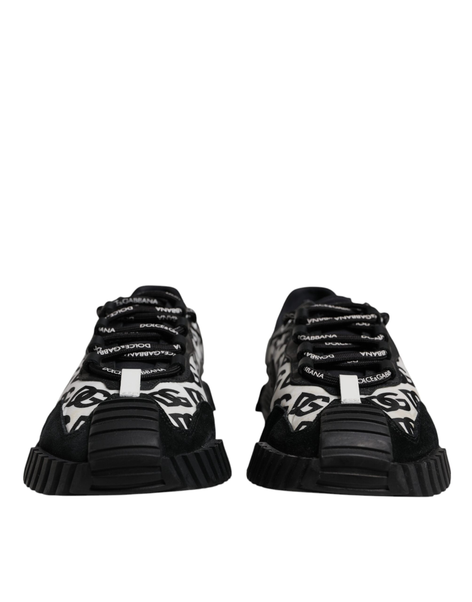 Black Logo Lace Up Low Top NS1 Sneakers Shoes