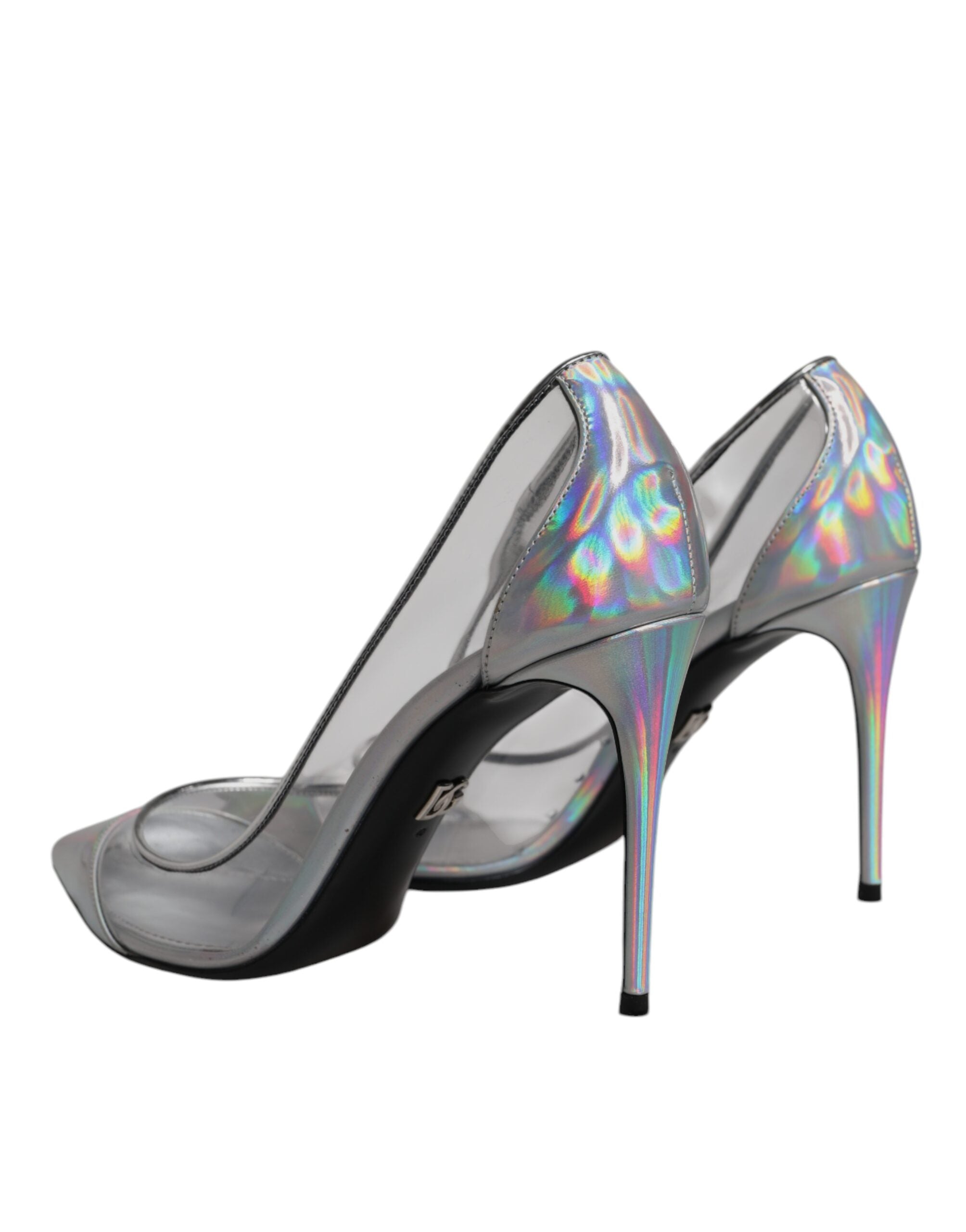 Multicolor Iridescent Pointed Toe Pumps Shoes