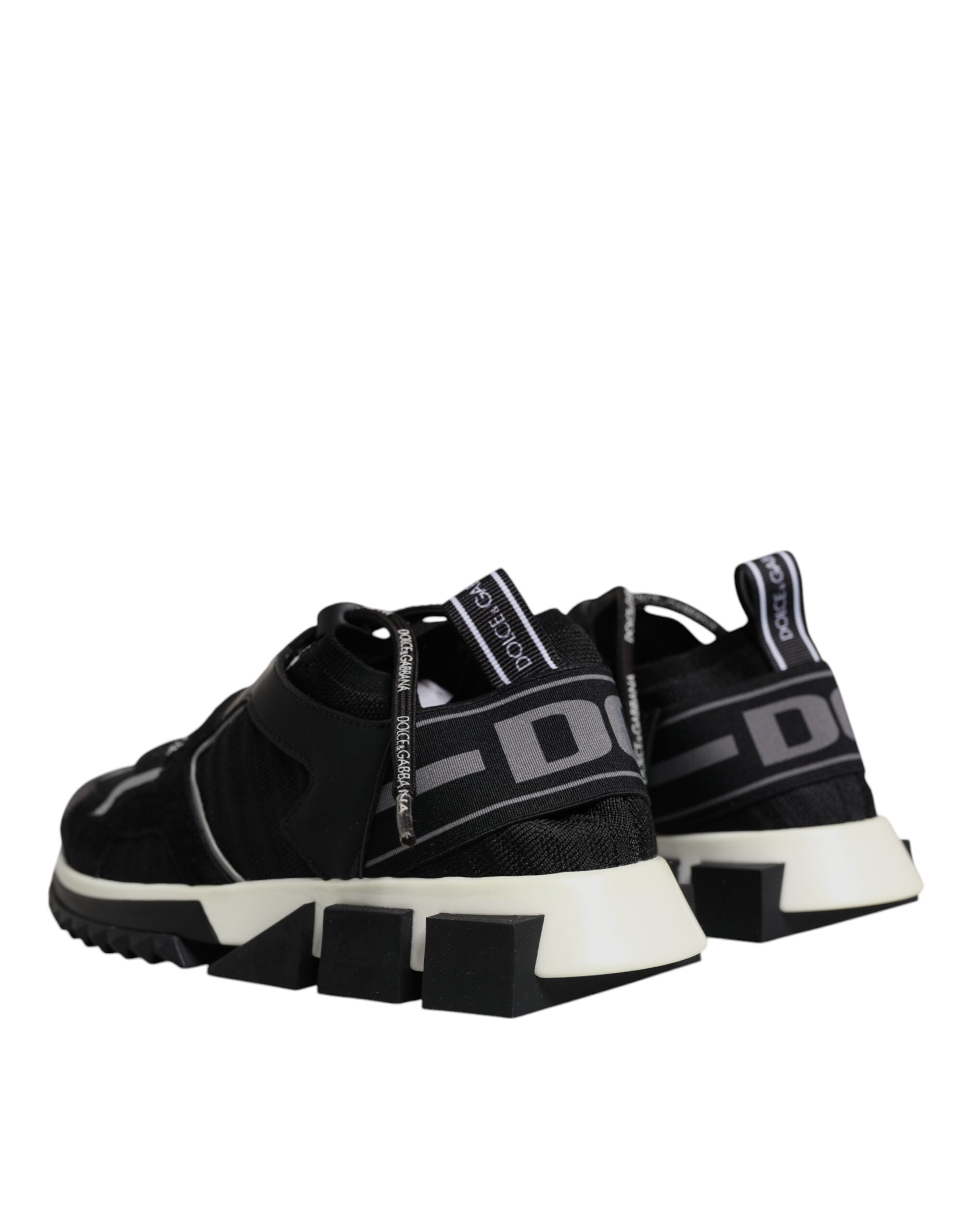 Black Mesh Sorrento Trekking Sneakers Shoes