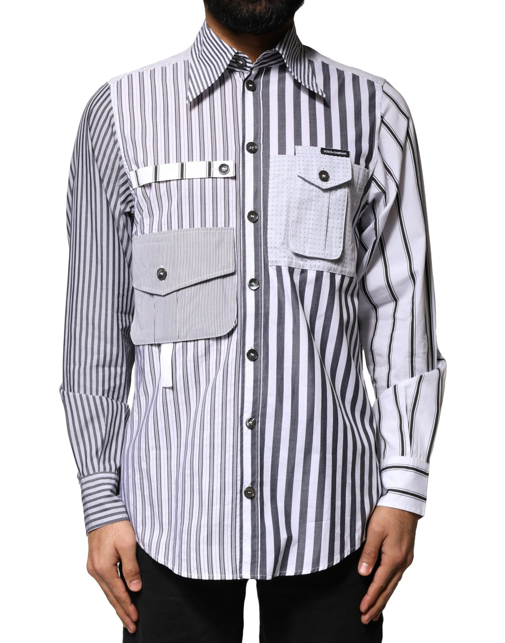 Multicolor Striped Button Down Casual Shirt