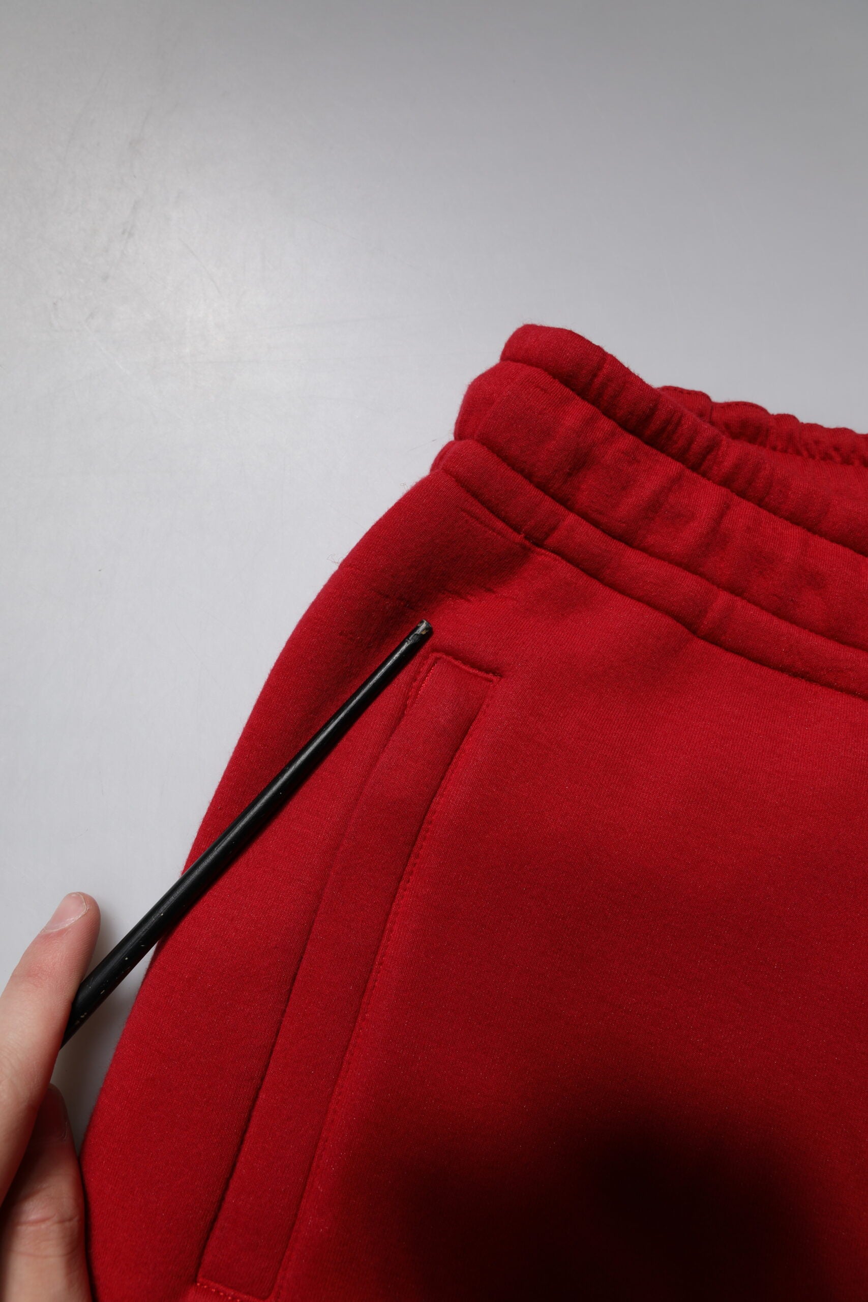 Red DG Logo Cotton Jogger Men Sweatpants Pants