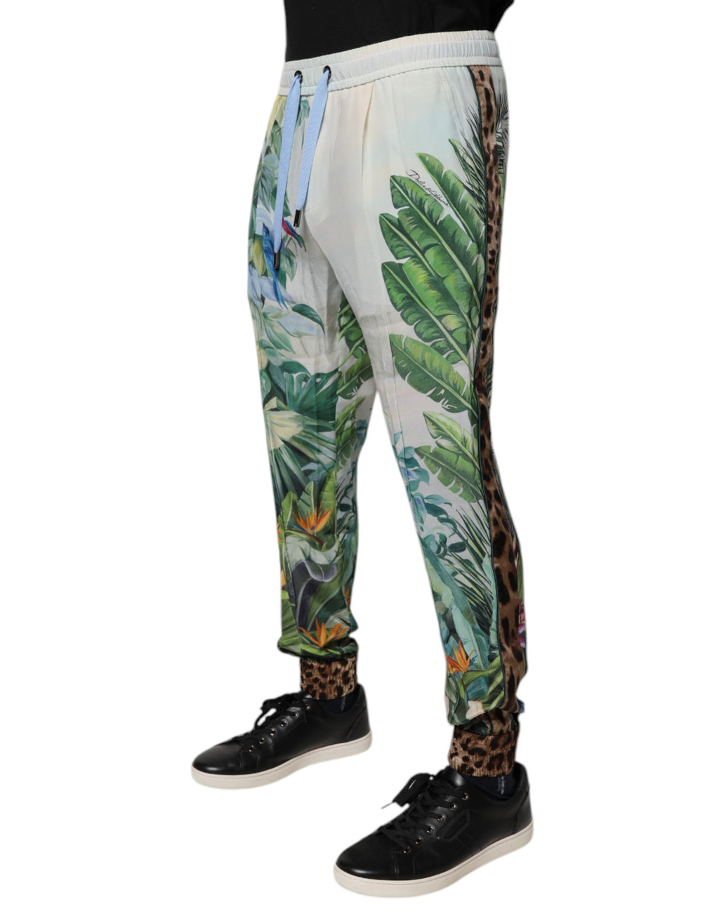 Multicolor Tropical Jogger Sweatpants Pants