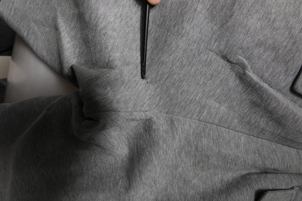 Gray Cotton Cargo Bermuda Sweatshorts Shorts