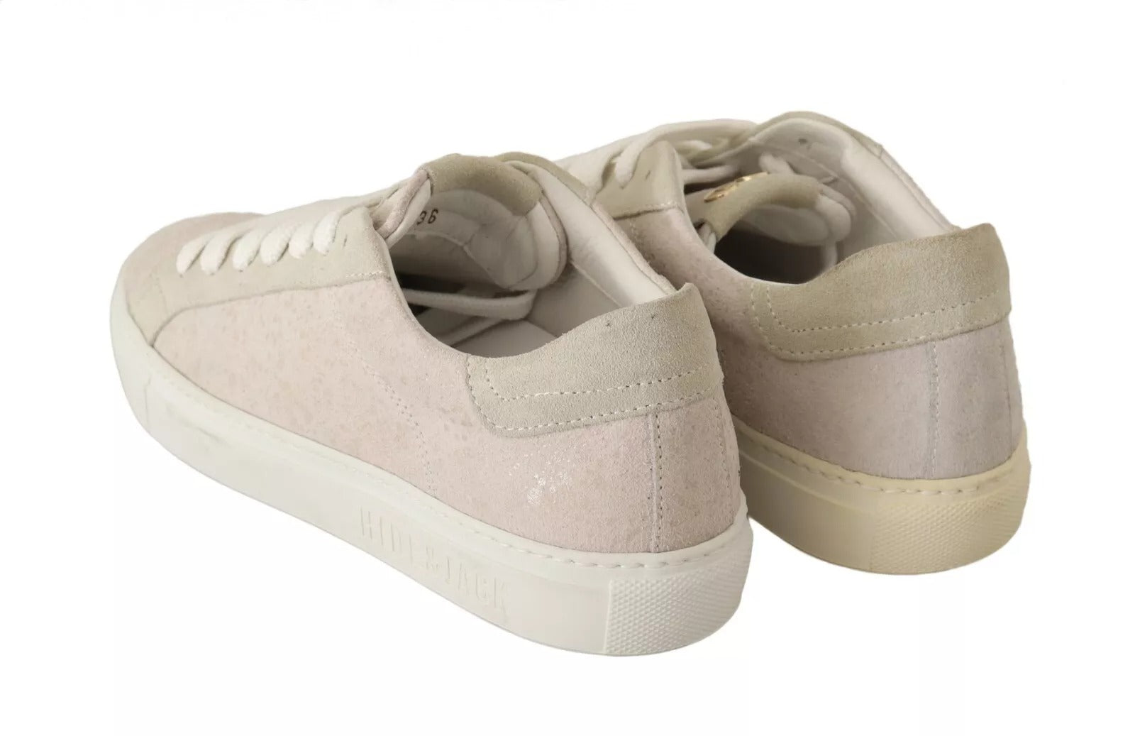 Off White Low Top Lace Up Sneakers Shoes