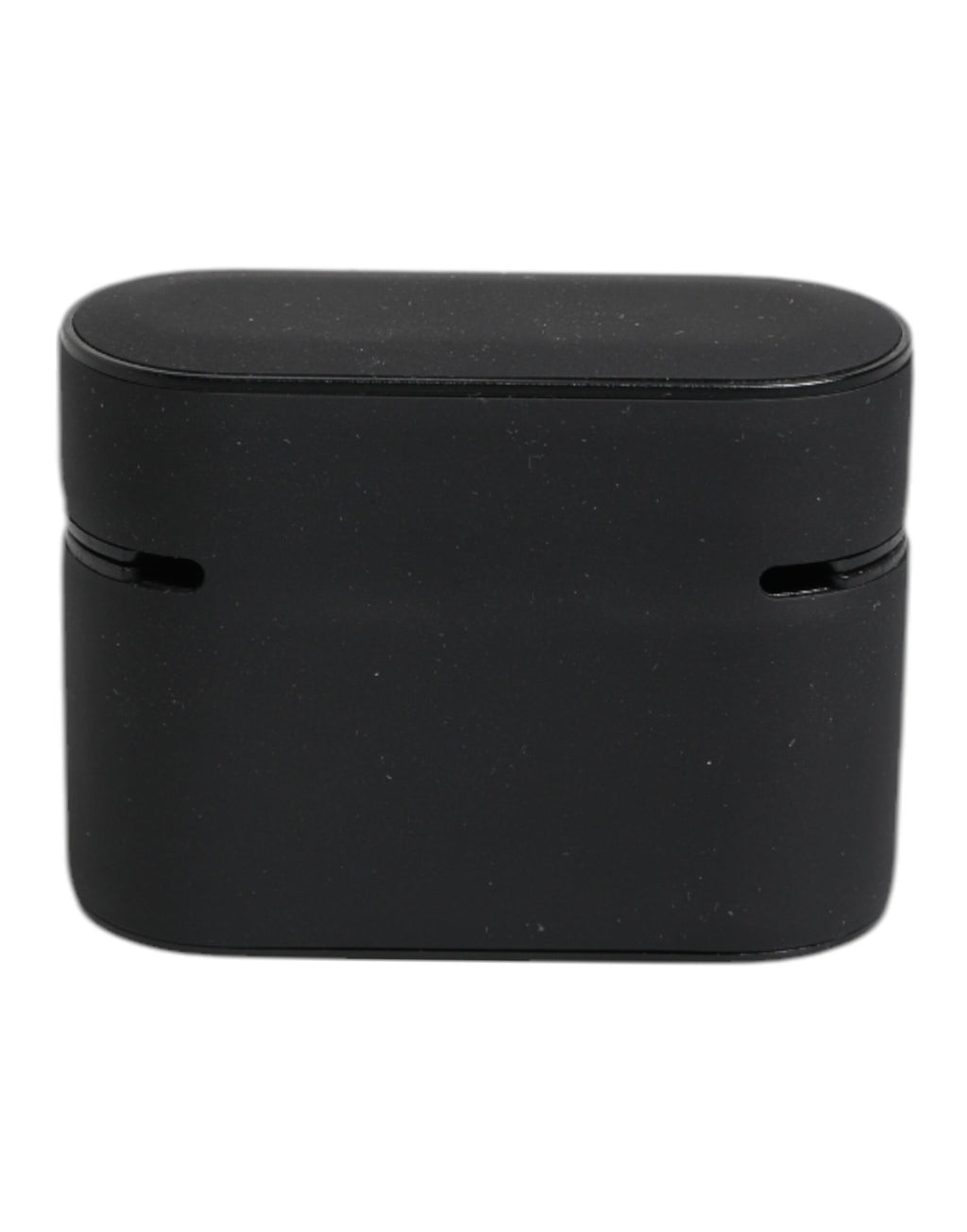 Black Orange Silicone Embossed Logo Airpods Case