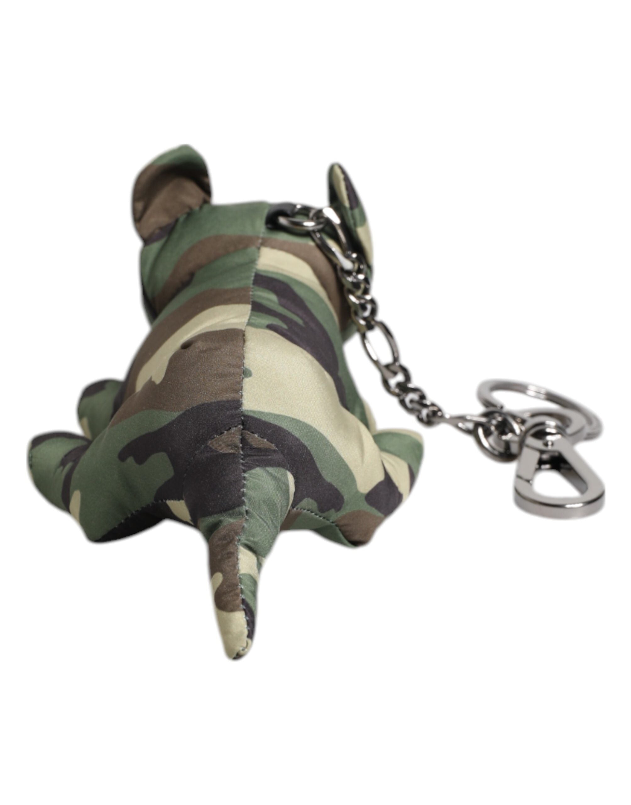 Multicolor Camouflage Animal Silhouette Keychain Keyring