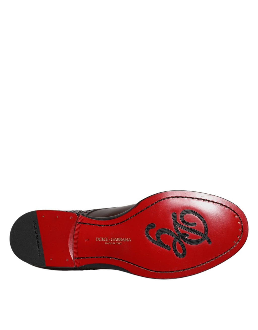 Maroon Calfskin Leather Derby Men Dress Shoes