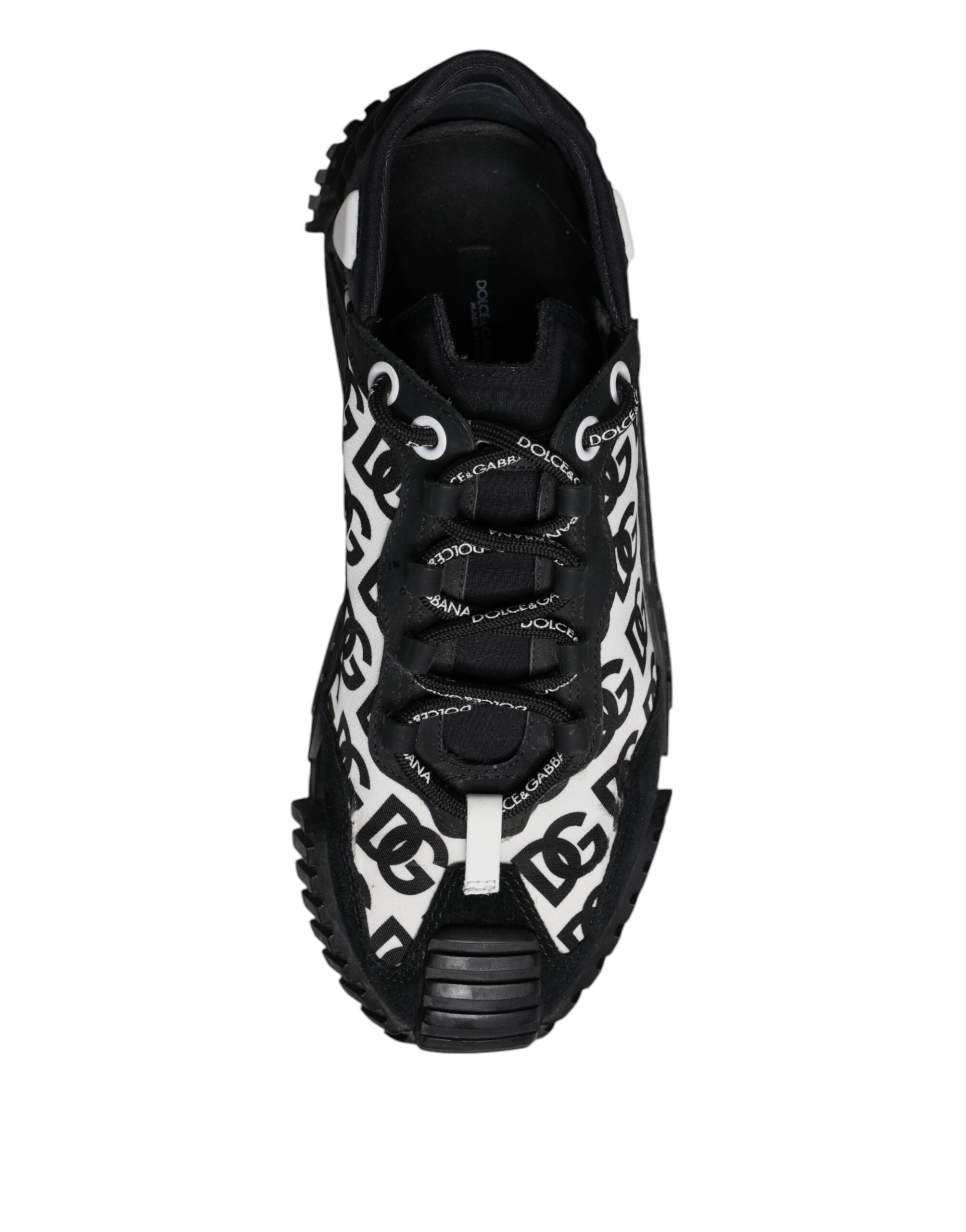 Black Logo Lace Up Low Top NS1 Sneakers Shoes