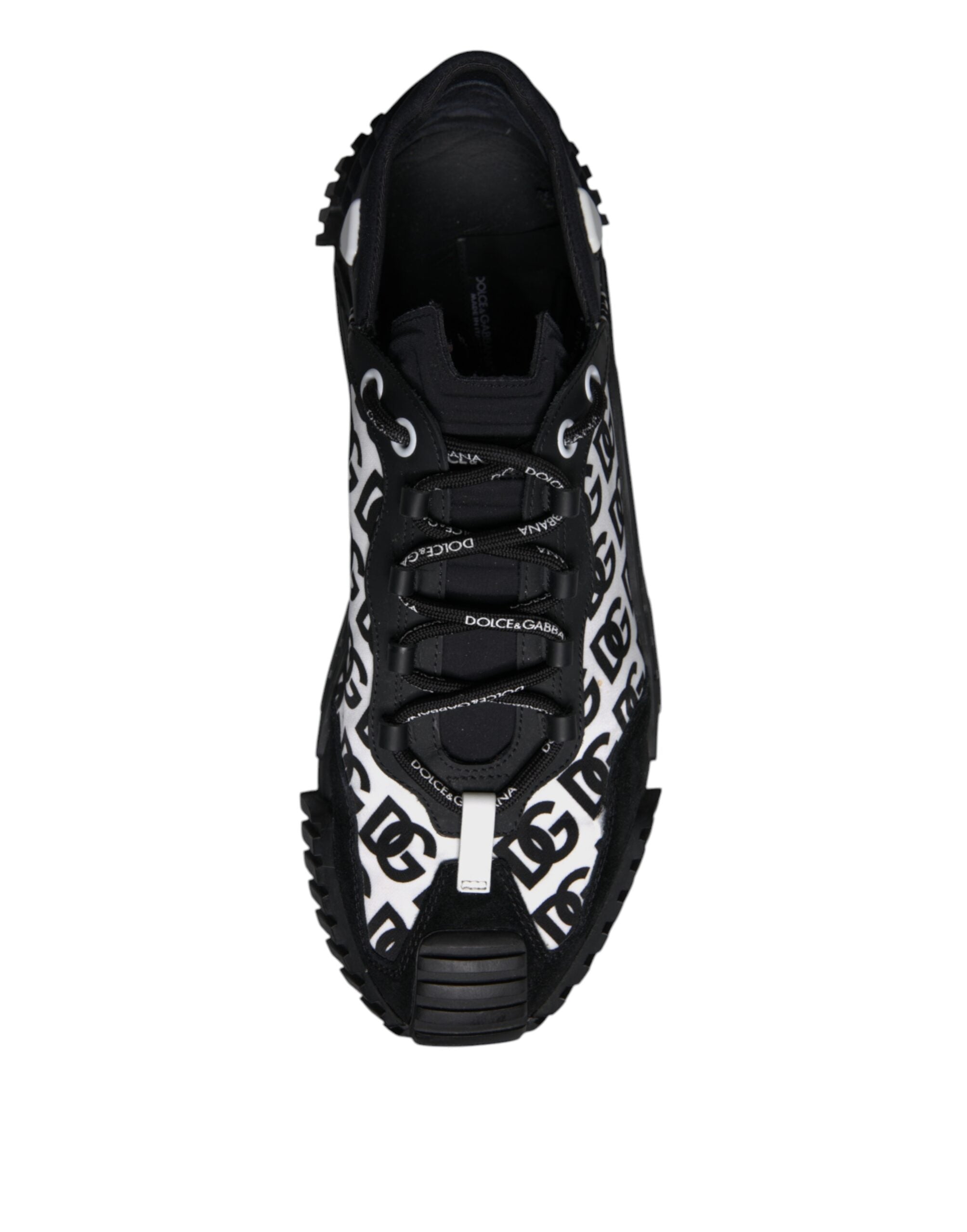 Black Logo Lace Up Low Top NS1 Sneakers Shoes