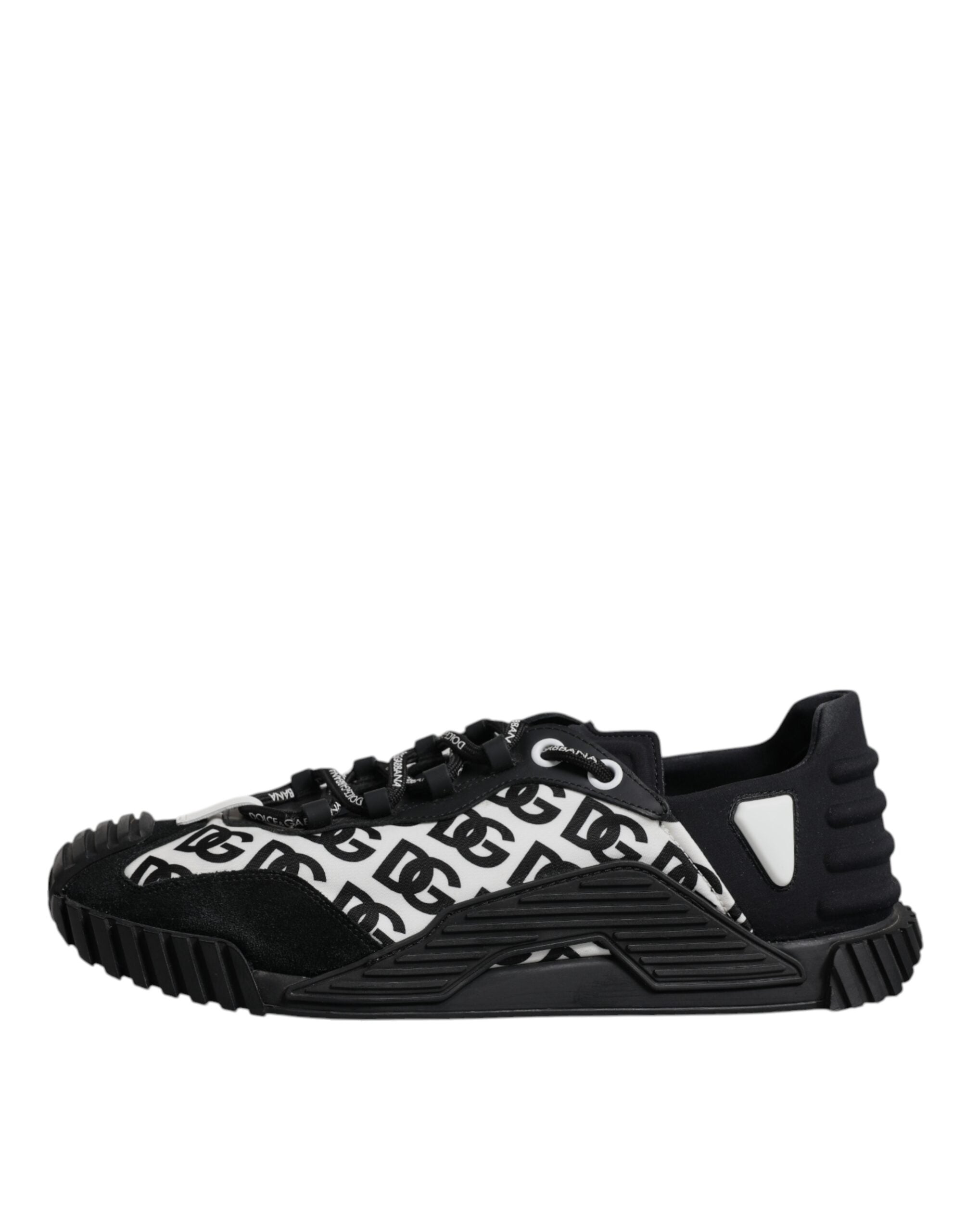 Black Logo Lace Up Low Top NS1 Sneakers Shoes