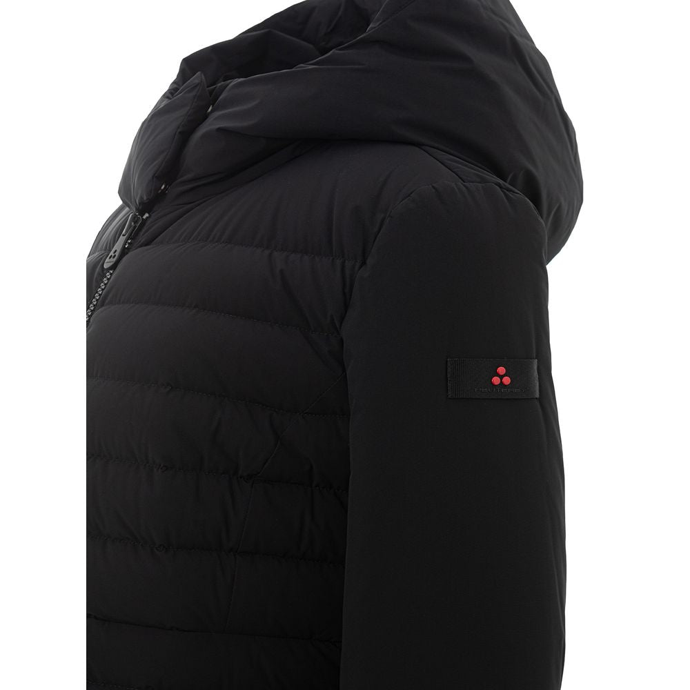 Peuterey Black Polyamide Full-Length Jacket