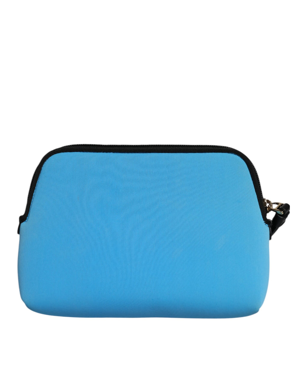 Blue DG Logo Print Clutch Zip Borse Pouch Bag