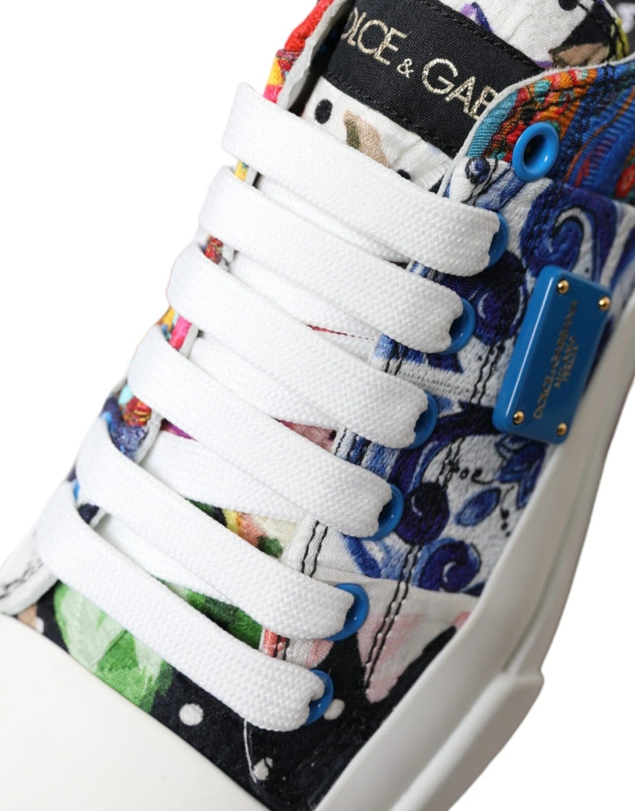 Multicolor Patchwork Low Top Sneakers Shoes