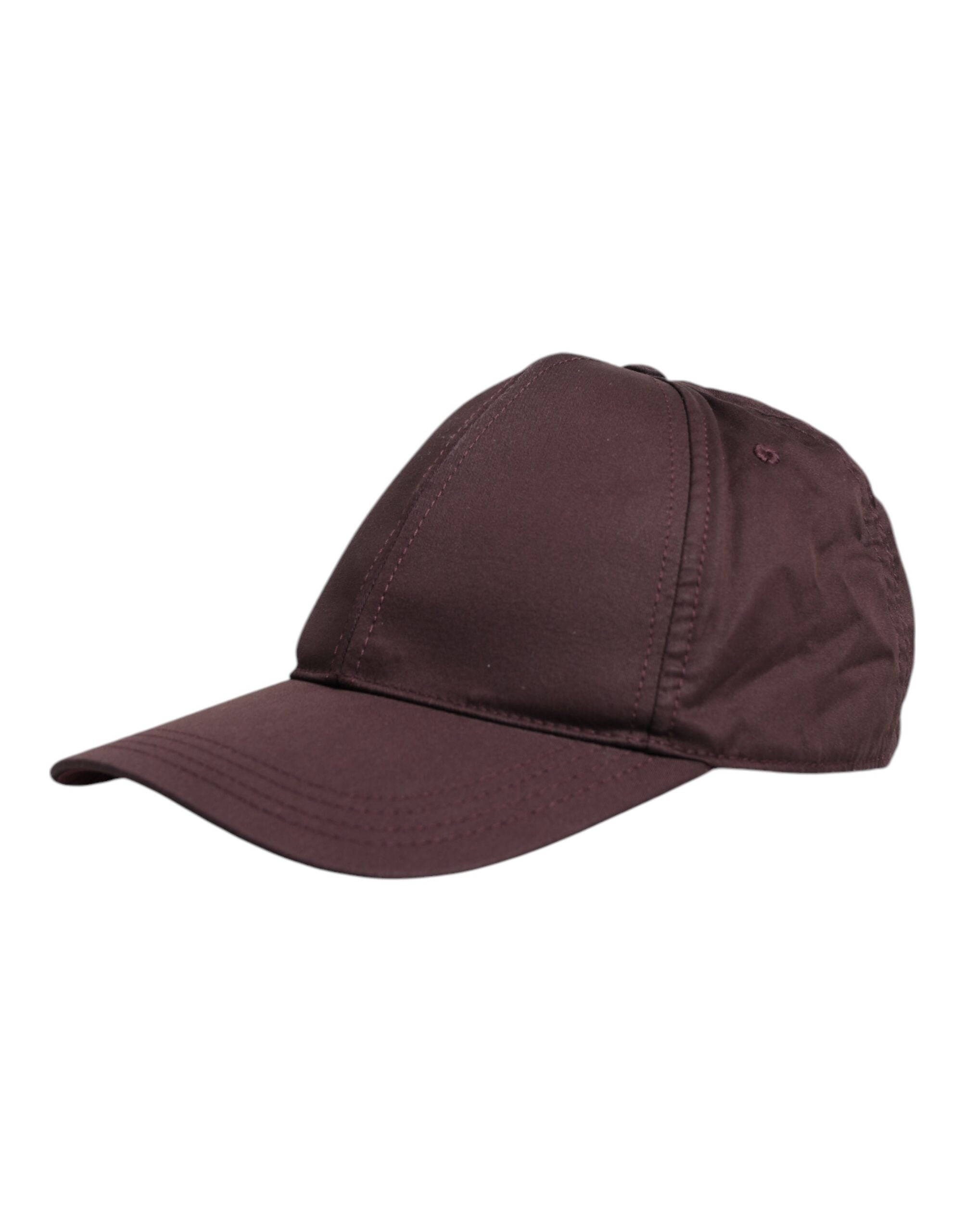 Brown Cotton DG Crown 6 Panels Baseball Cap