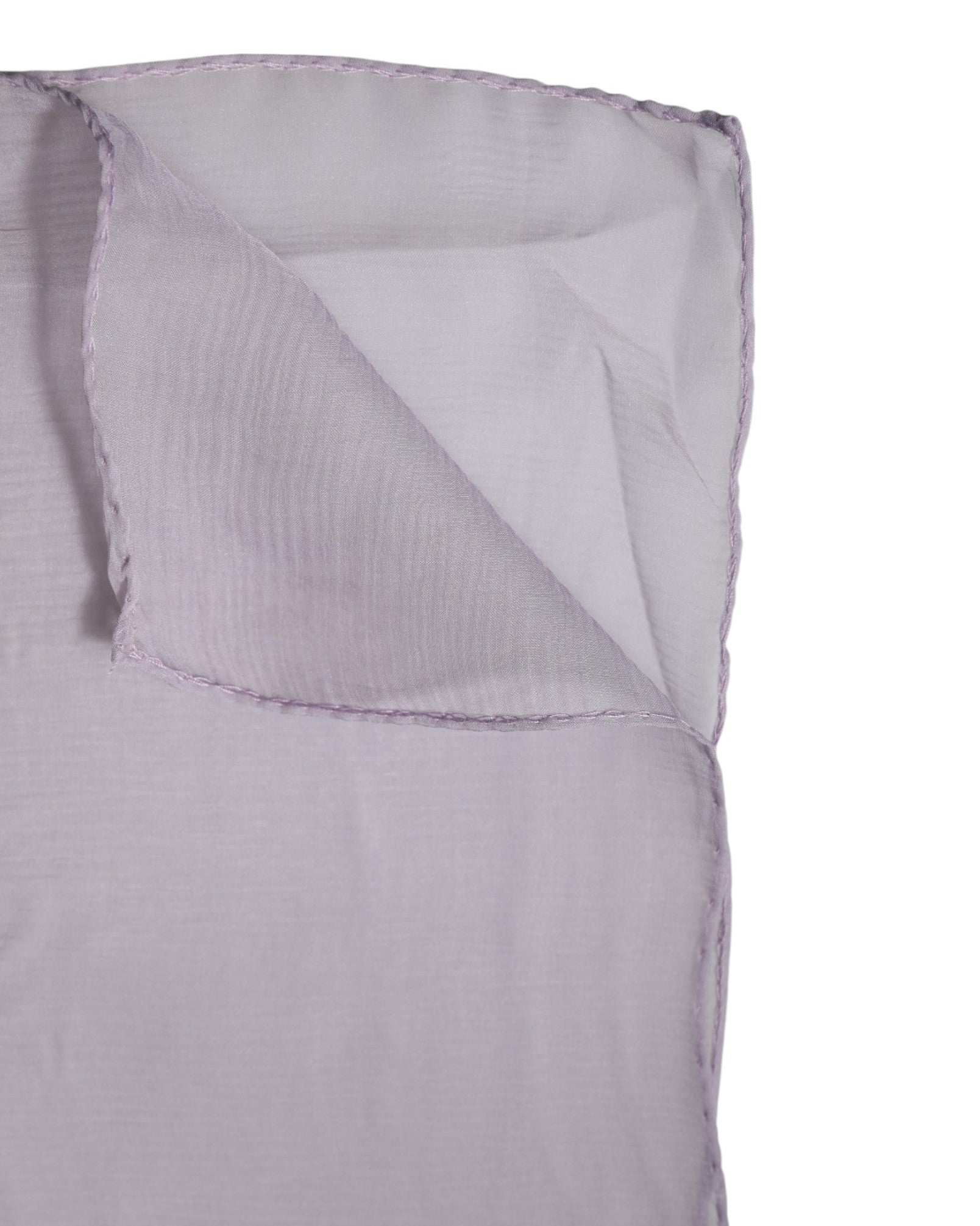 Purple Silk Rectangle Wrap Shawl Scarf