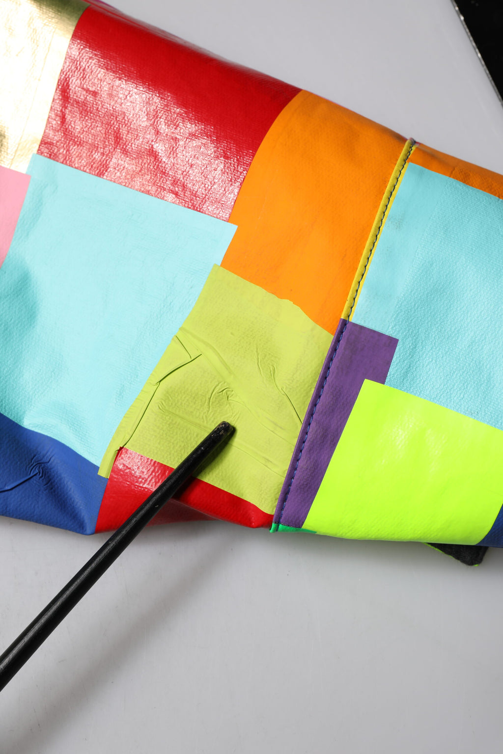 Multicolor Cotton Full Zip Men Biker Jacket