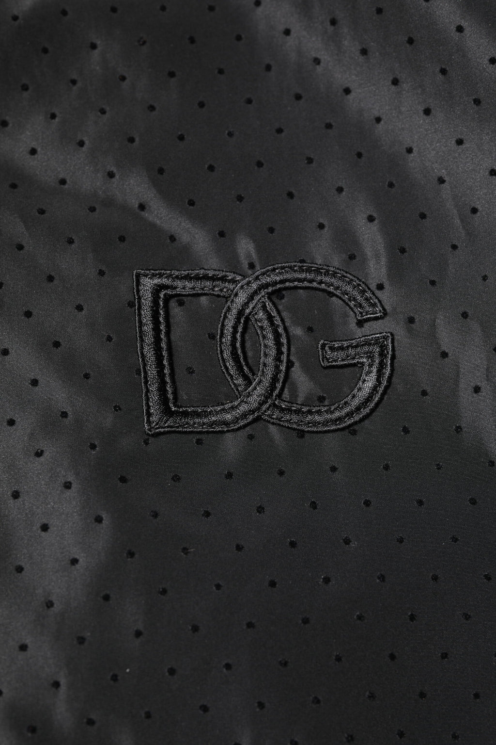 Black Long Sleeves Full Zip Bomber Jacket