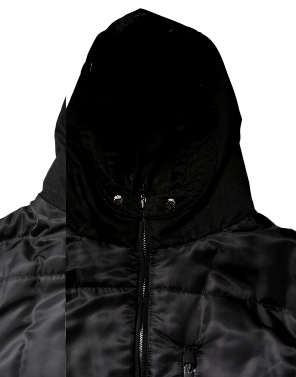 Black Hooded Parka Coat Winter Jacket