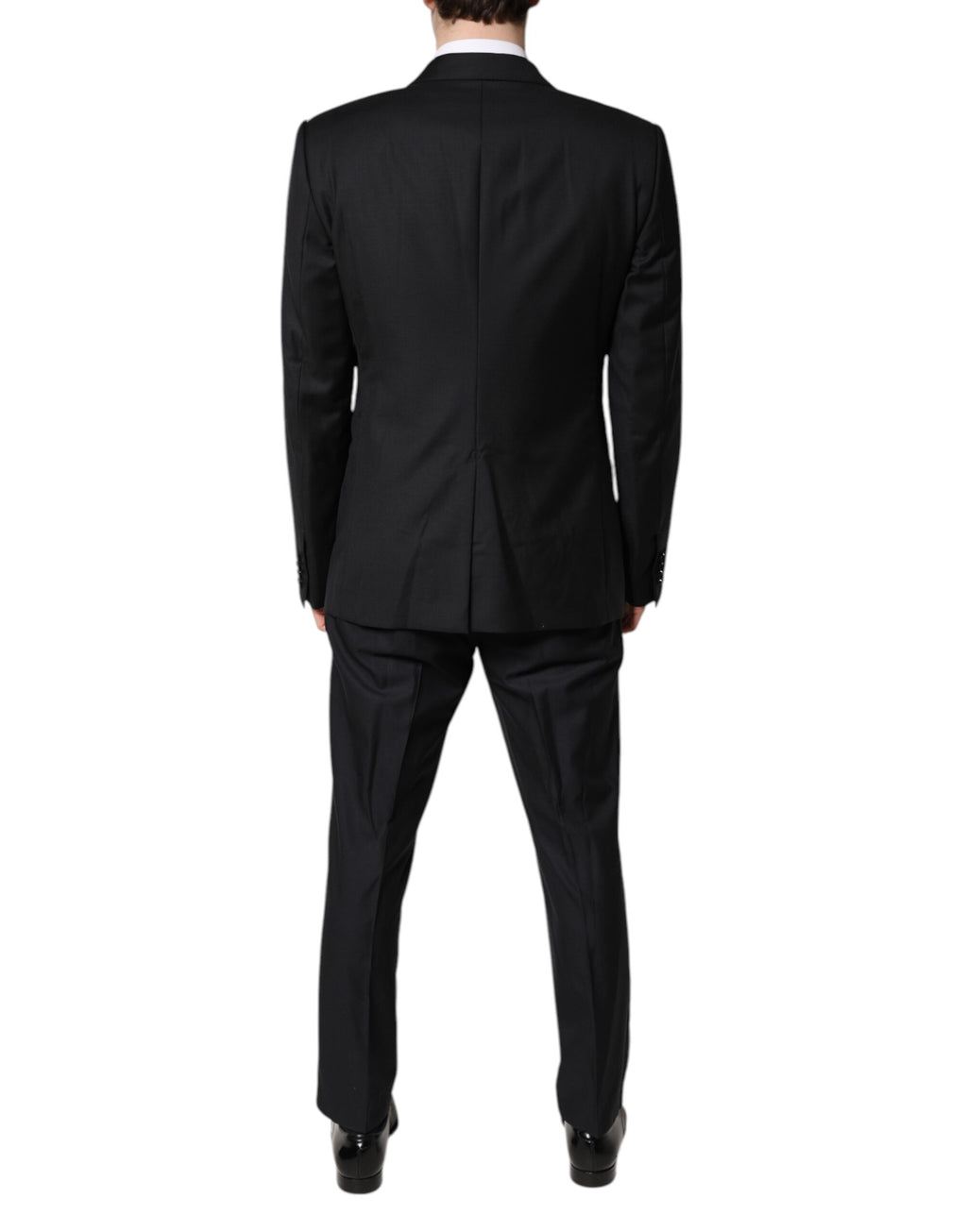 Black Double Breasted Formal 3 Piece Suit