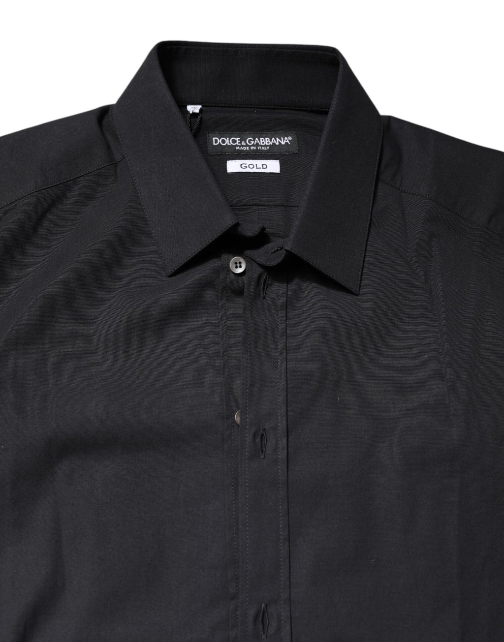 Black GOLD Cotton Long Sleeves Dress Shirt