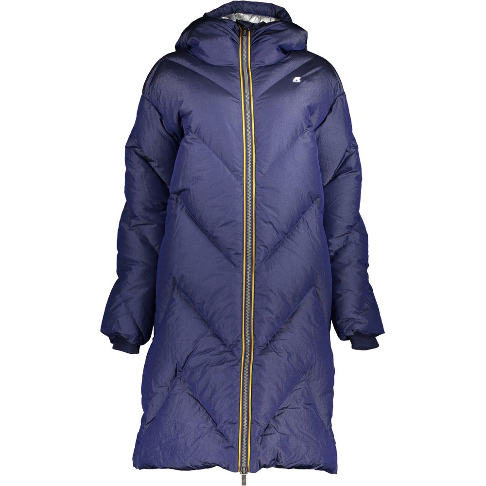 Blue Polyamide Jackets & Coat
