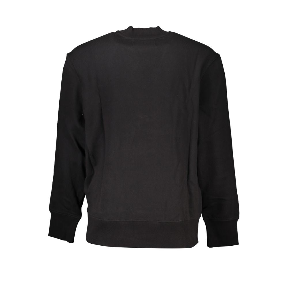 Calvin Klein Black Cotton Men Sweater