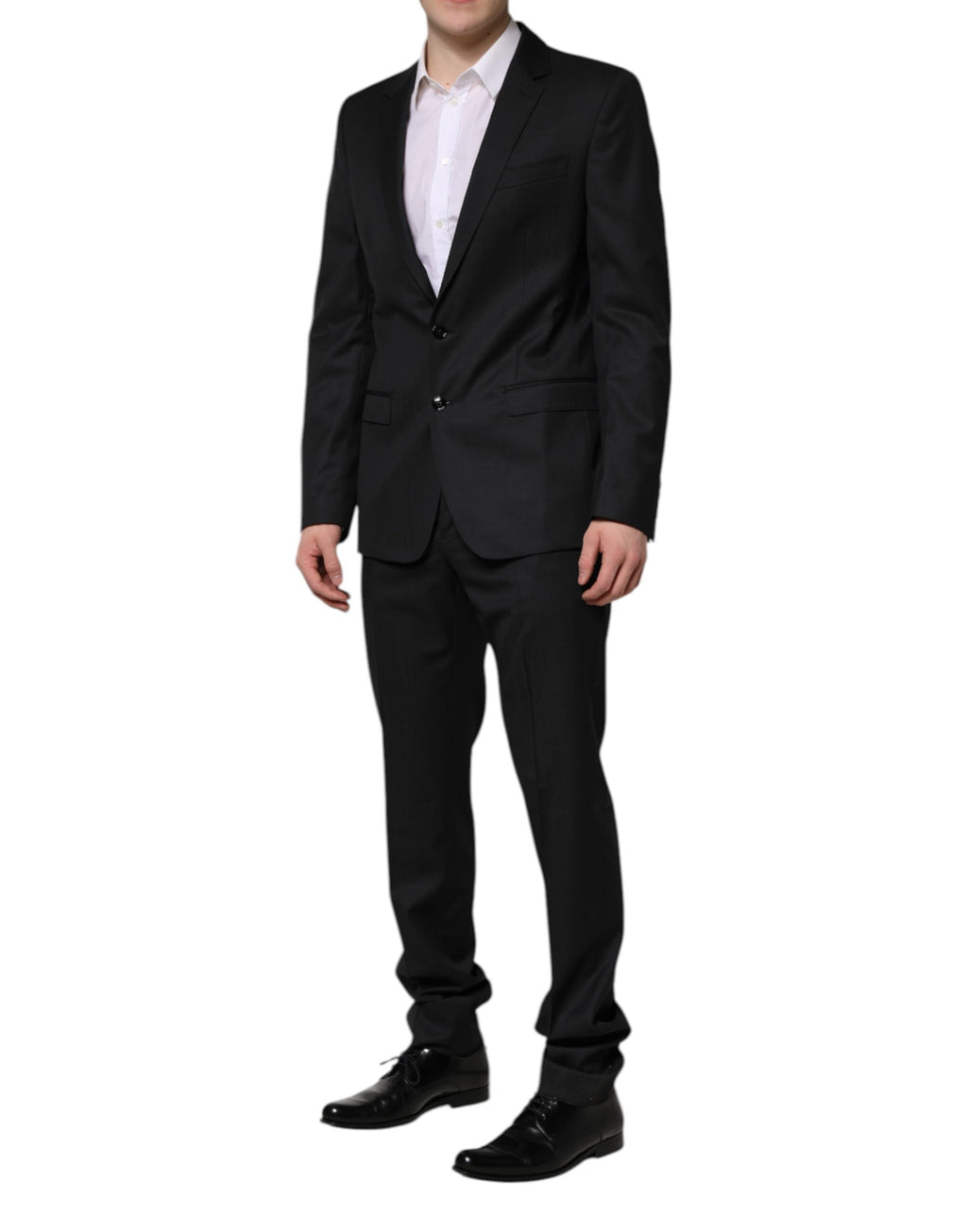 Dark Gray MARTINI 2 Pc Single Breasted Suit