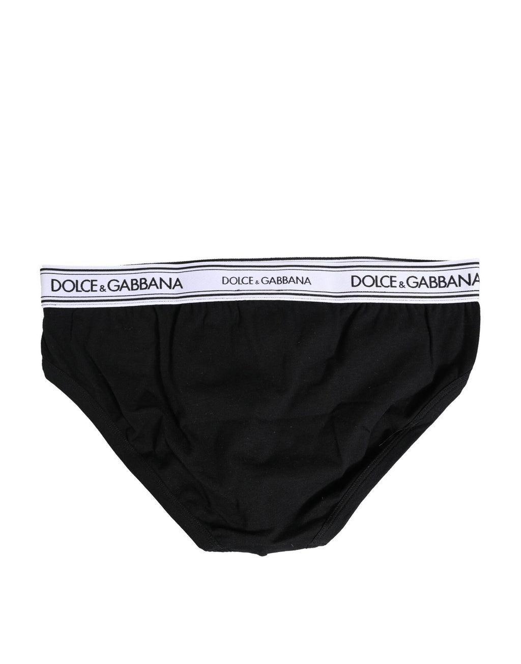 Black Cotton Stretch Regular Brief Underwear