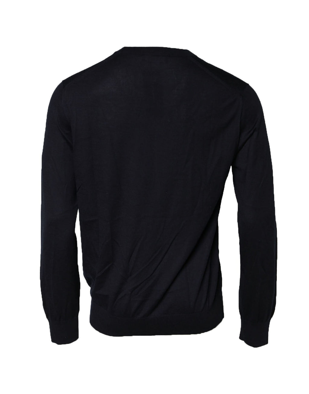 Black Long Sleeve CrewNeck Pullover Sweater