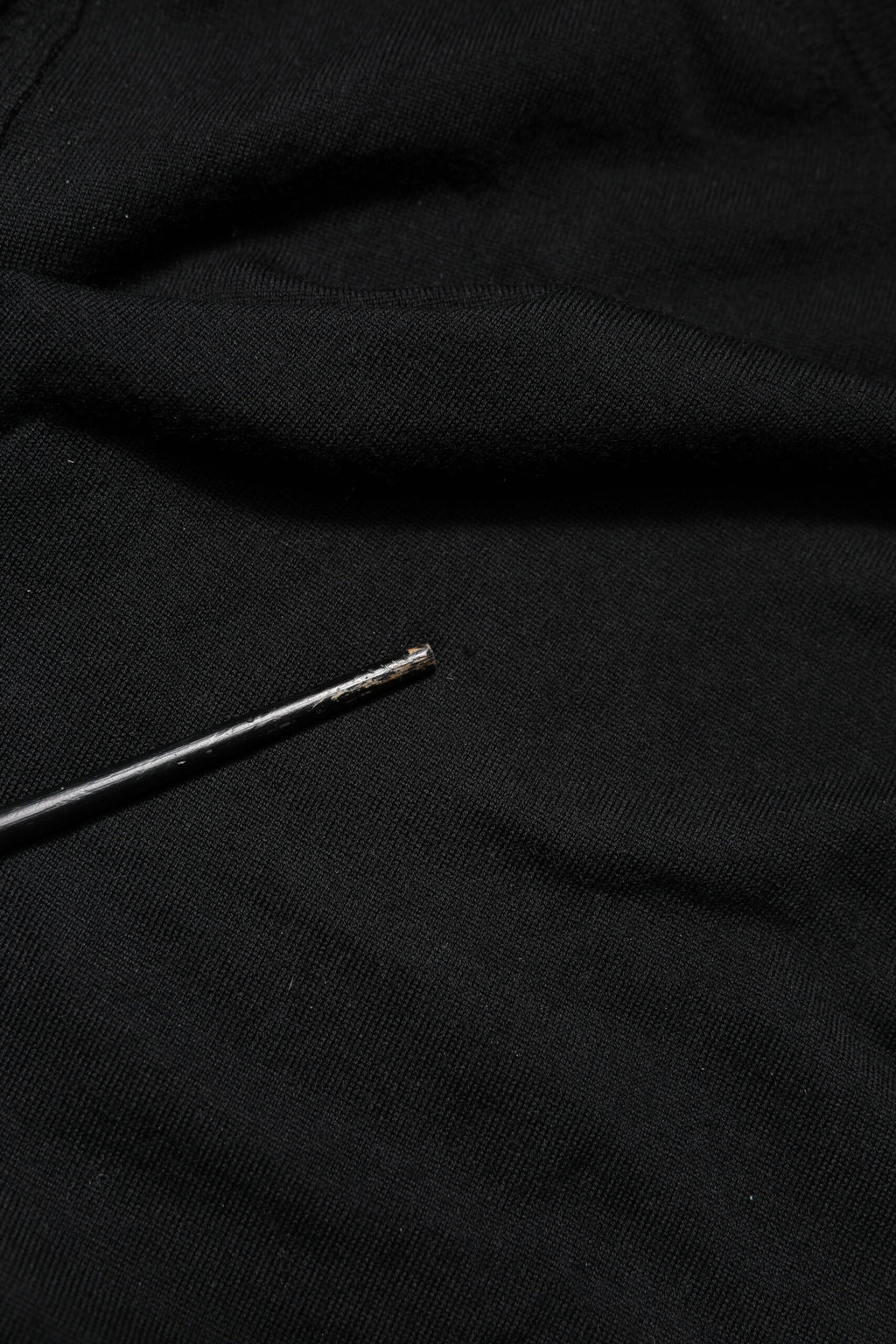 Black Long Sleeve Crew Neck Pullover Sweater