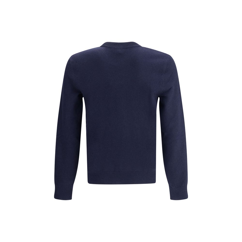 Brioni Blue Cashmere Cashmere Sweater