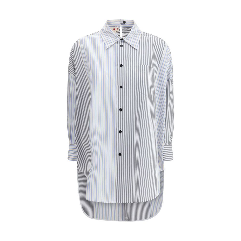 Marni Multicolor Cotton Pattern Shirt