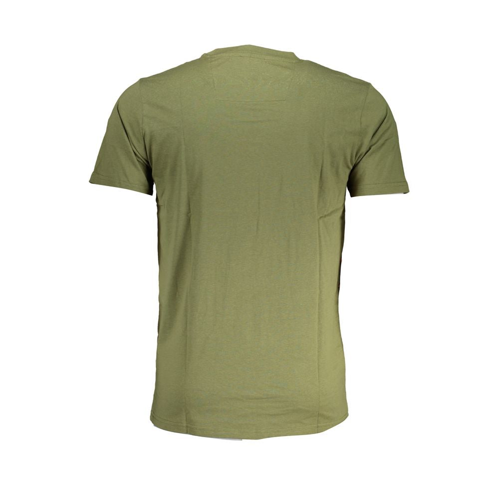 Cavalli Class Verde Cotton Men T-Shirt