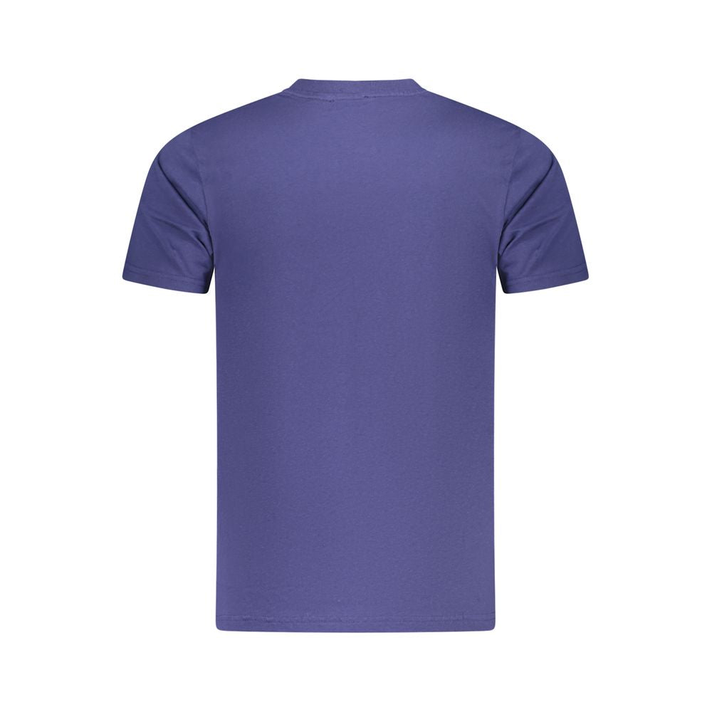 Cavalli Class Blue Cotton Men T-Shirt