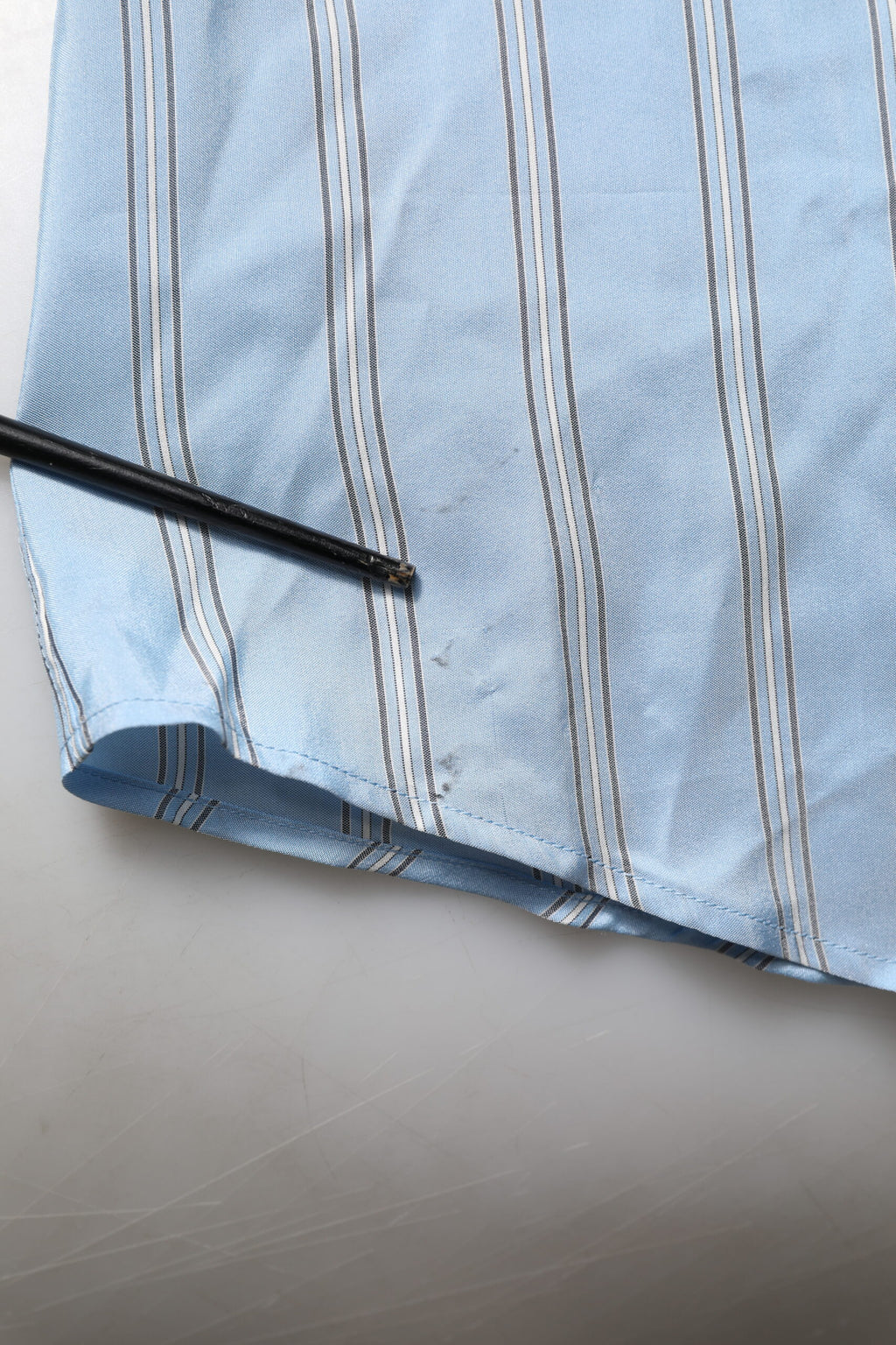 Blue Striped MARTINI Long Sleeves Dress Shirt