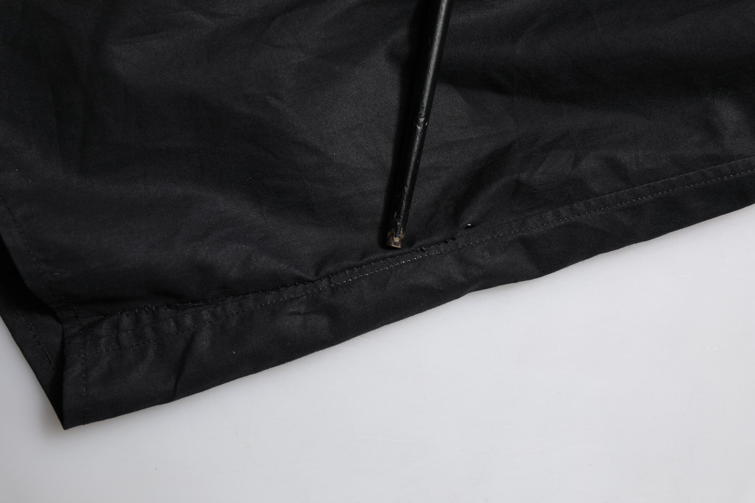 Black Cotton GOLD Long Sleeves Dress Shirt