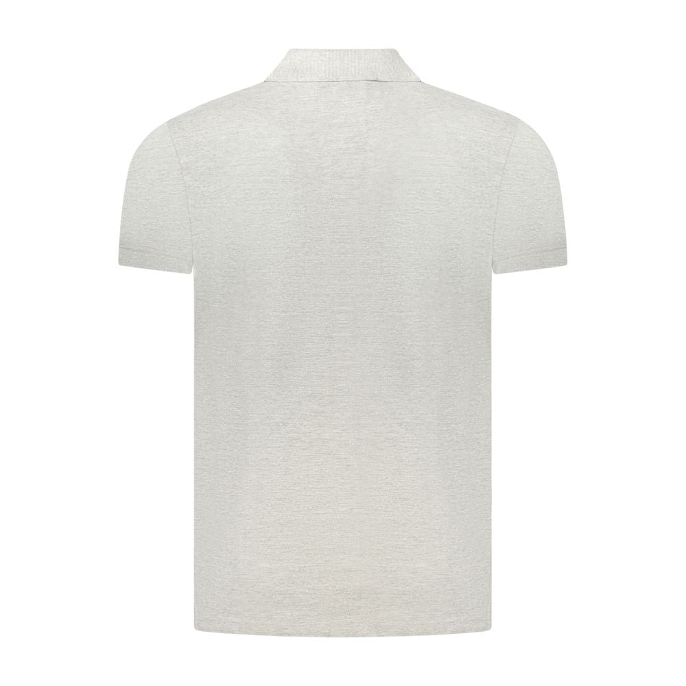 Cavalli Class Grigio Cotton Mens Polo